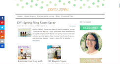 Desktop Screenshot of krystasteen.com